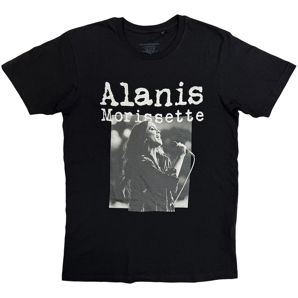 Alanis Morissette Singing Photo Unisex T-Shirt