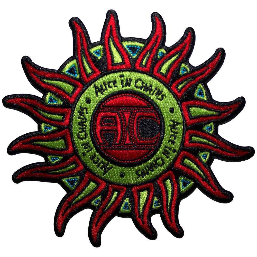 Alice In Chains Sun Logo Colour Patch