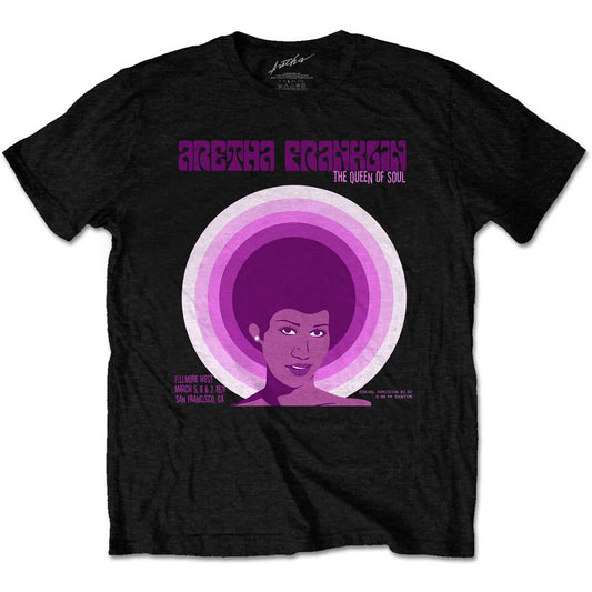 Aretha Franklin Fillmore West 71 Unisex T-Shirt