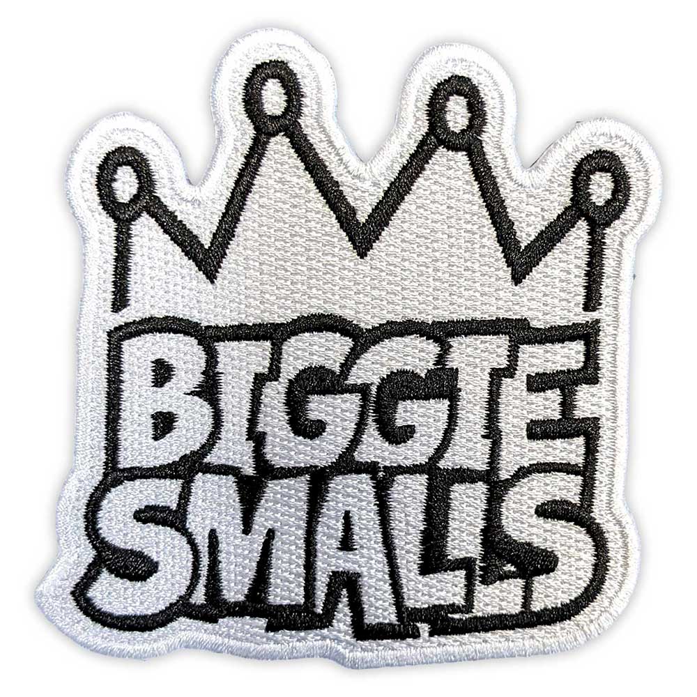 Biggie Smalls Crown Logo Woven Patch