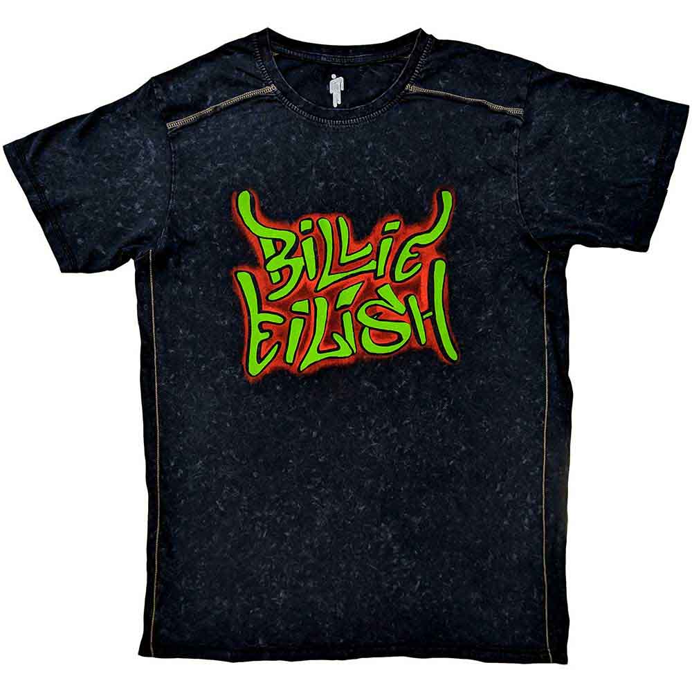 Billie Eilish Graffiti T-Shirt Wash