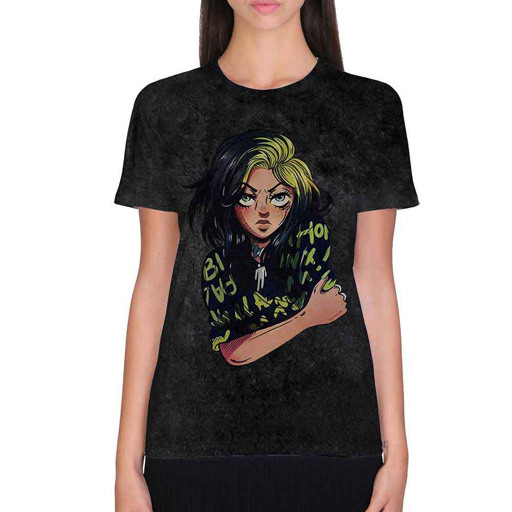 Billie Eilish Anime Billie Unisex T-Shirt