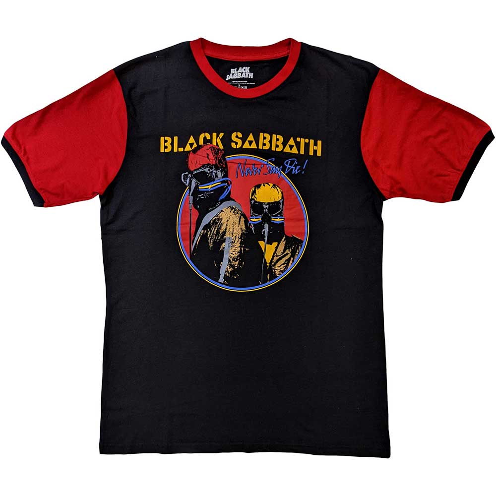Black Sabbath Never Say Die Unisex Ringer T-Shirt