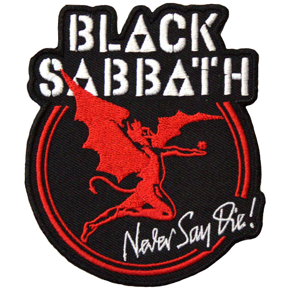 Black Sabbath Standard Patch: Archangel Never Say Die