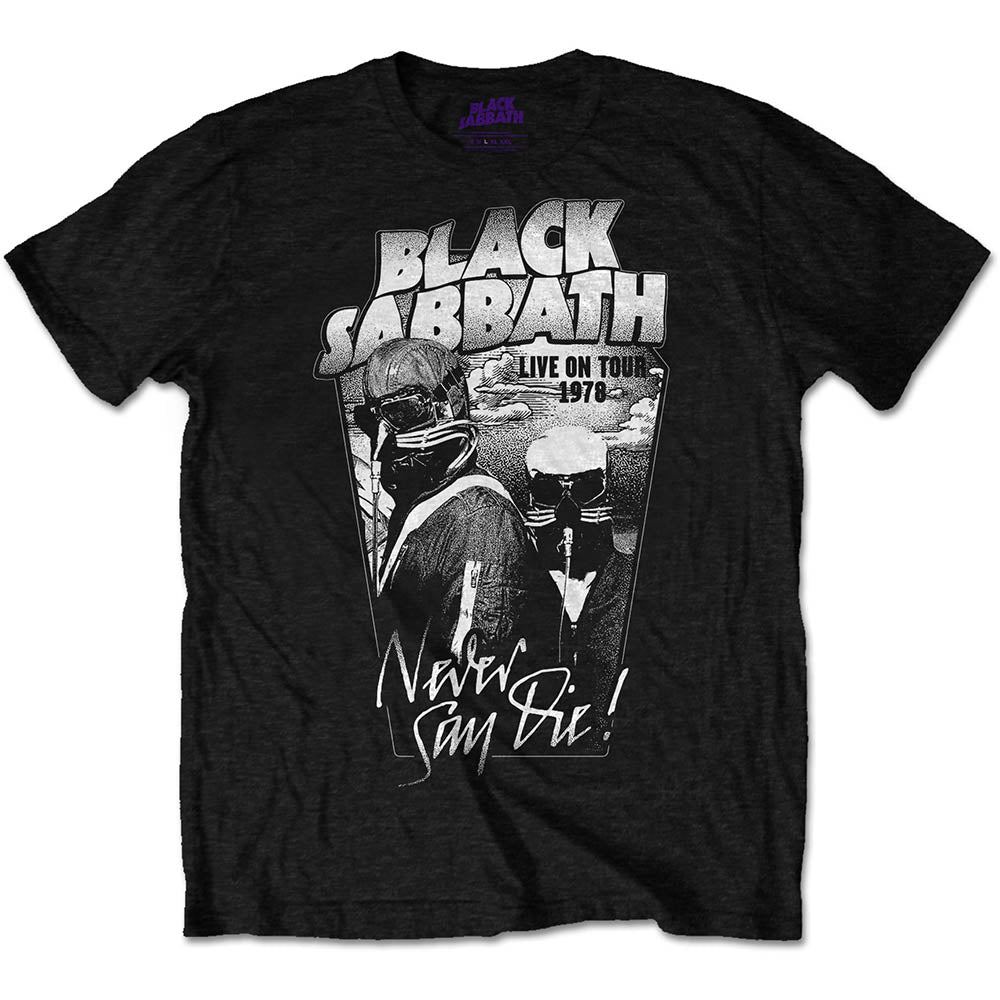 Black Sabbath Never Say Die Unisex T-Shirt
