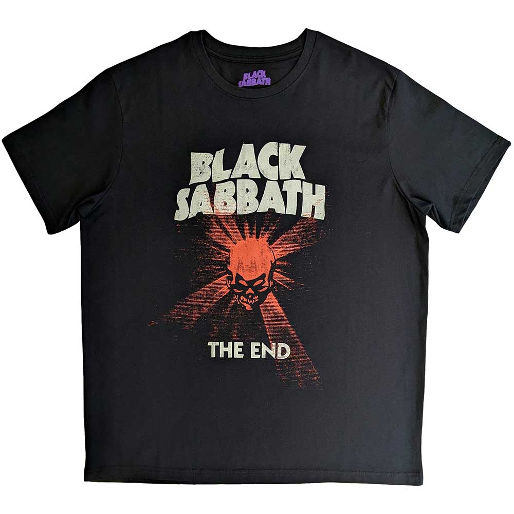 Black Sabbath The End Skull Shine Unisex T-Shirt