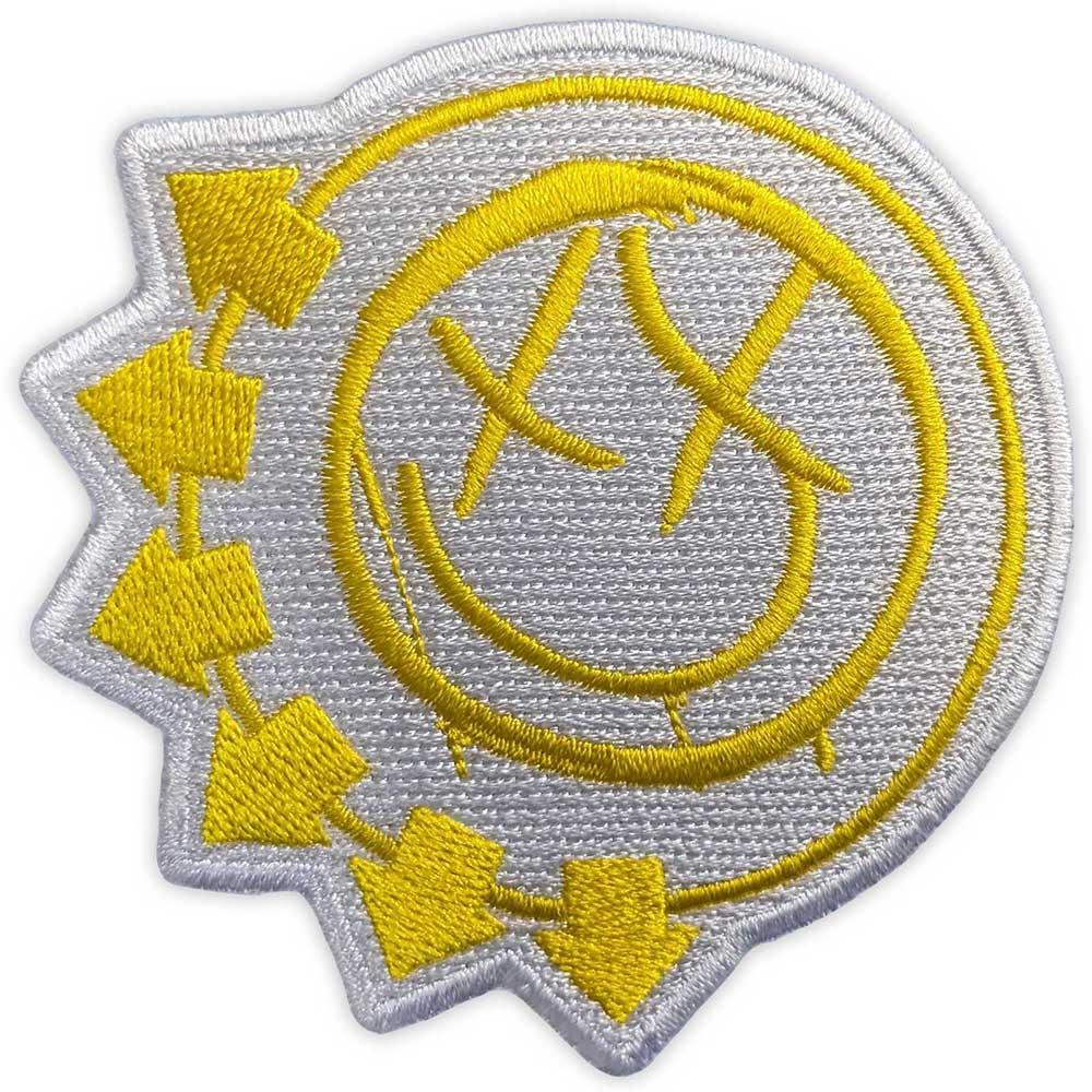 Blink 182 Yellow Six-Arrow Smile Woven Patch