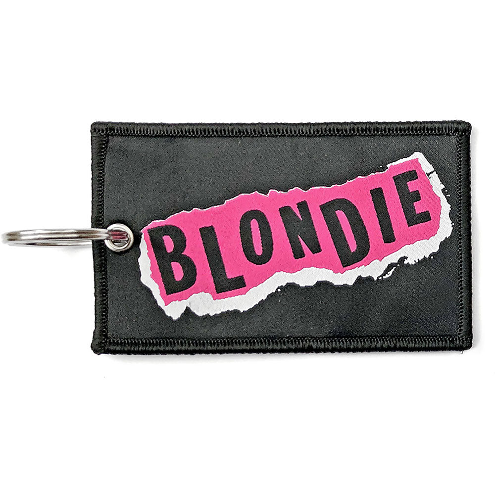 Blondie Punk Logo Keychain