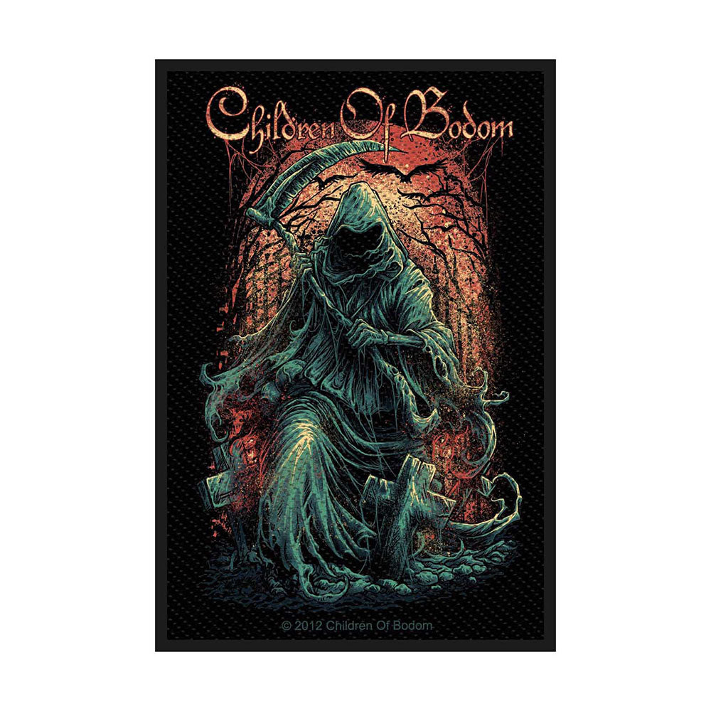 Children Of Bodom Reaper Woven Patch