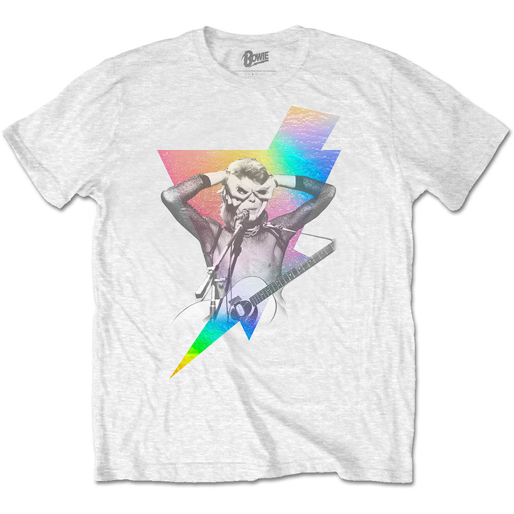 David Bowie Holographic Bolt Unisex T-Shirt