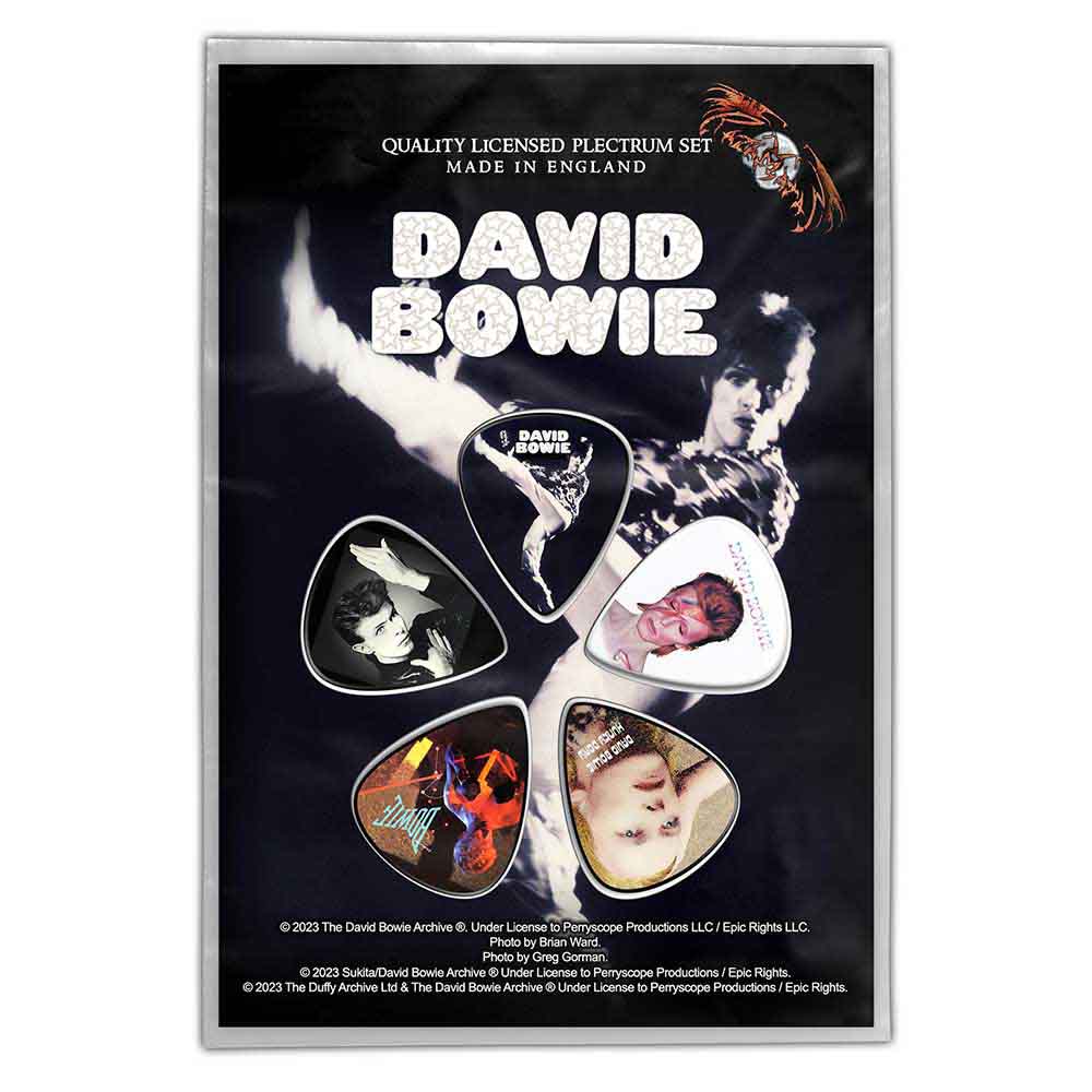 David Bowie The Man Who Sold The World Plectrum Pack