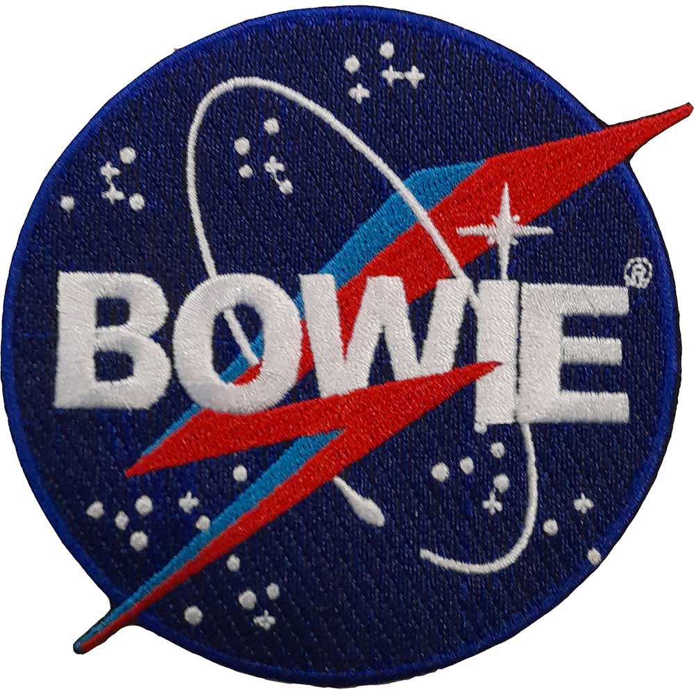David Bowie Nasa Woven Patch