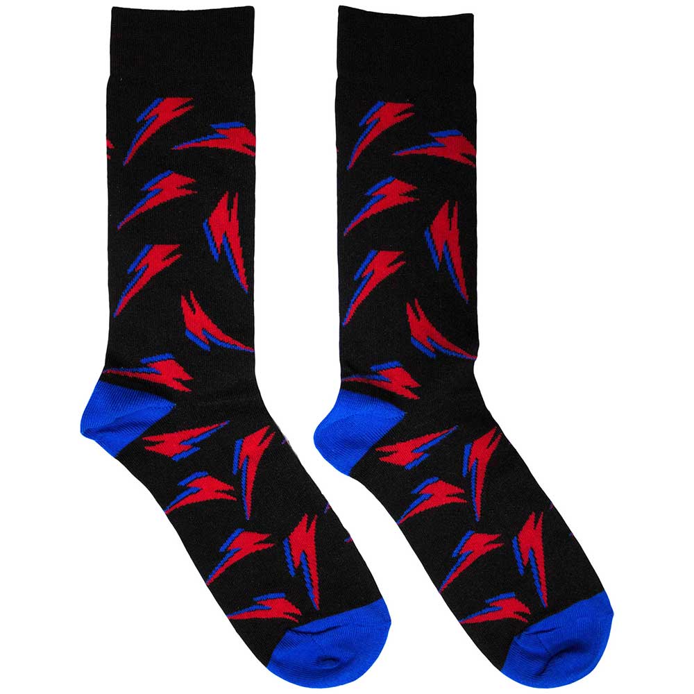 David Bowie Flash Pattern Unisex Ankle Socks