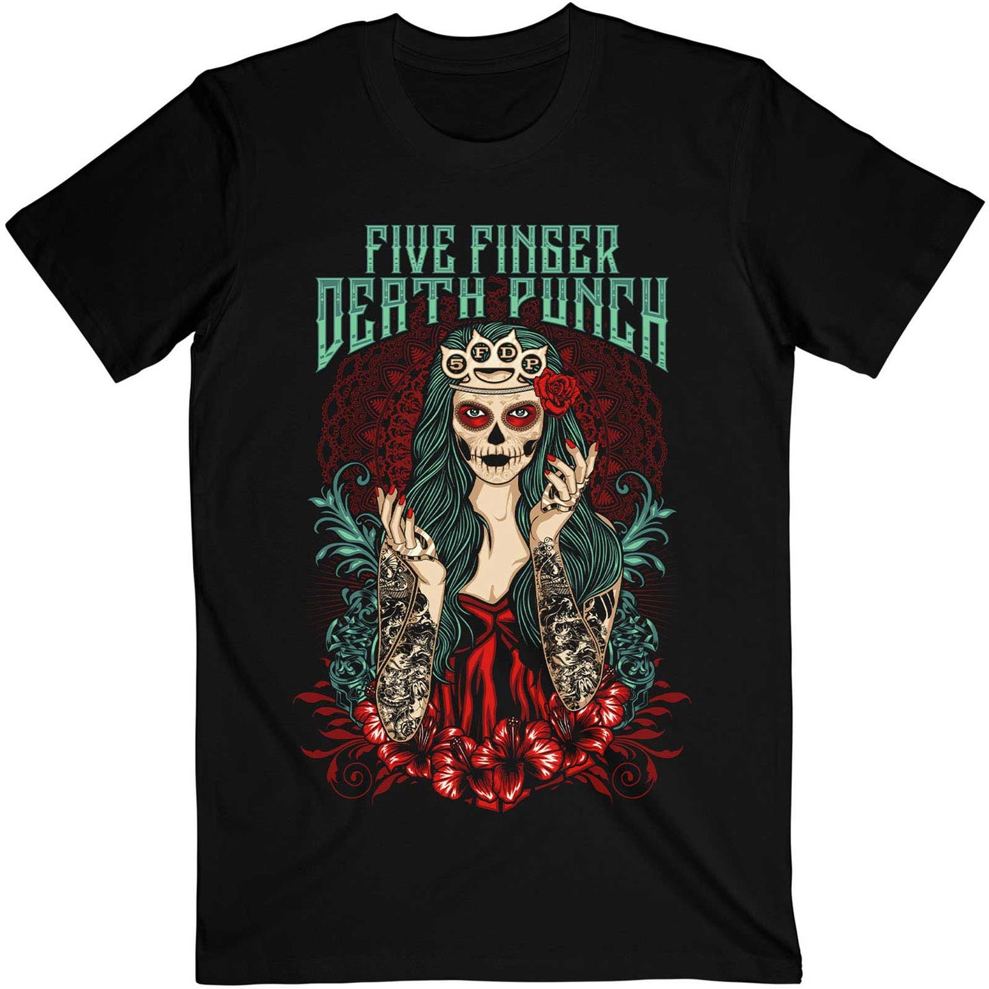 Five Finger Death Punch Lady Muerta Unisex T-Shirt