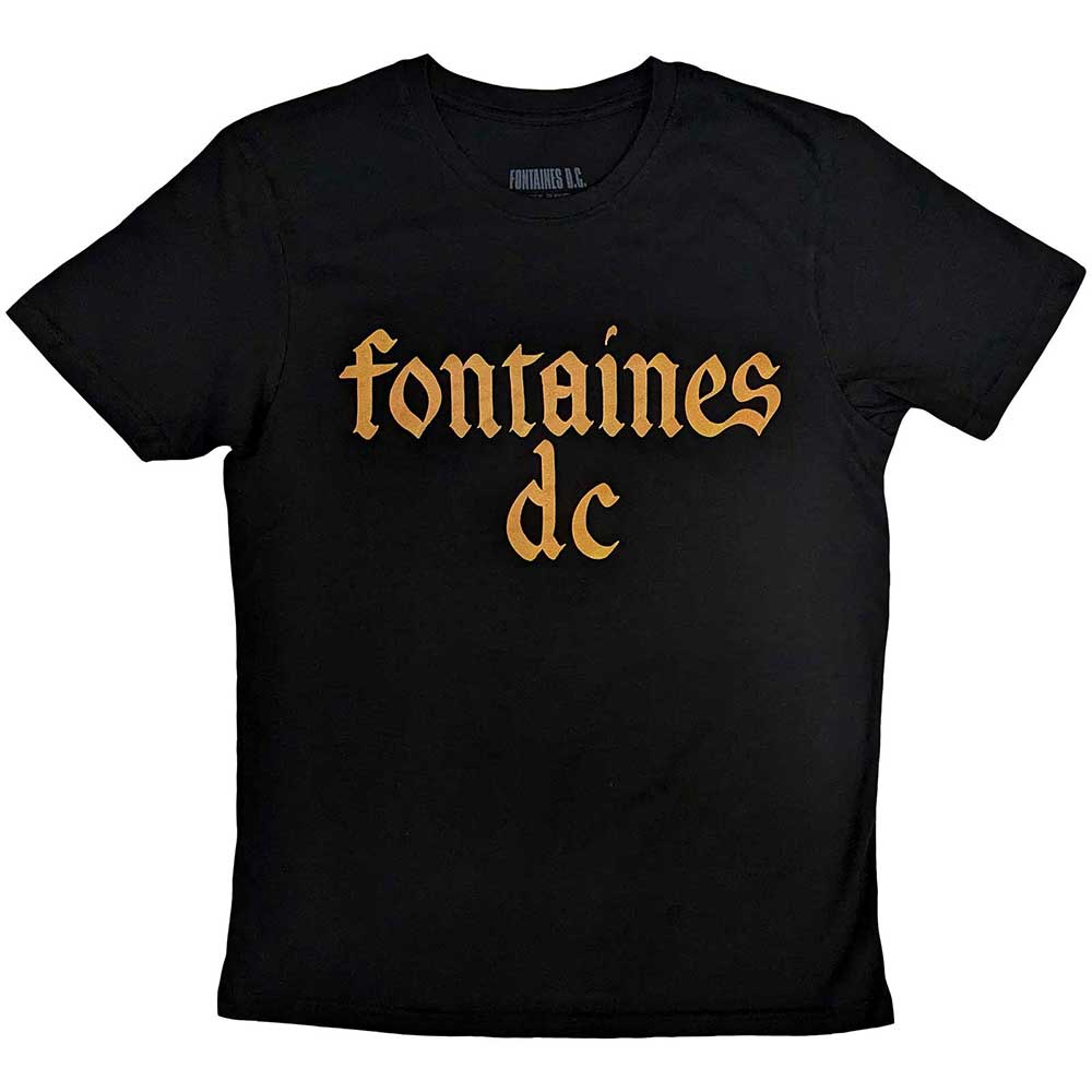 Fontaines D.C Gothic Logo Unisex T-Shirt