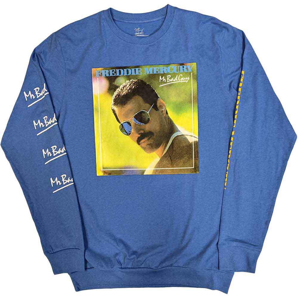 Freddie Mercury Mr Bad Guy Unisex Long Sleeve T-Shirt