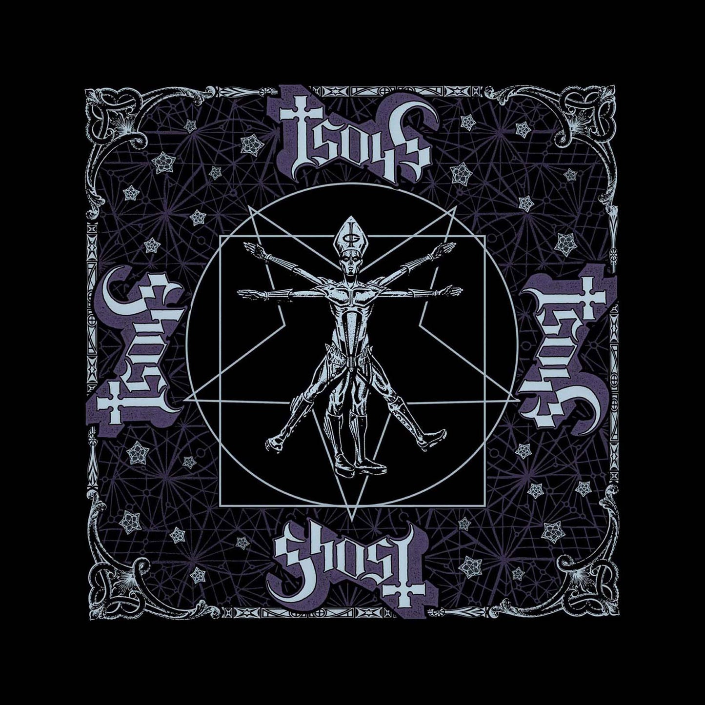 Ghost Vitruvian Ghost Unisex Bandana