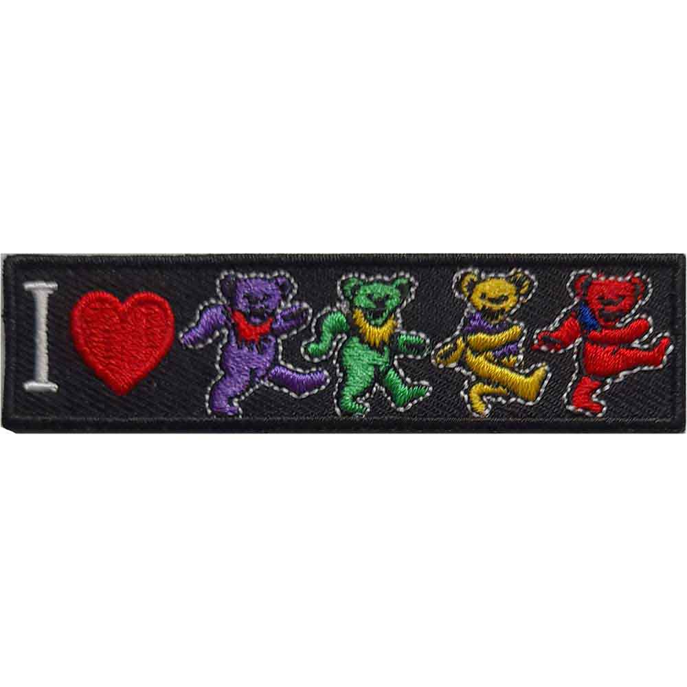 Grateful-dead-i-love-bears-Woven-patch