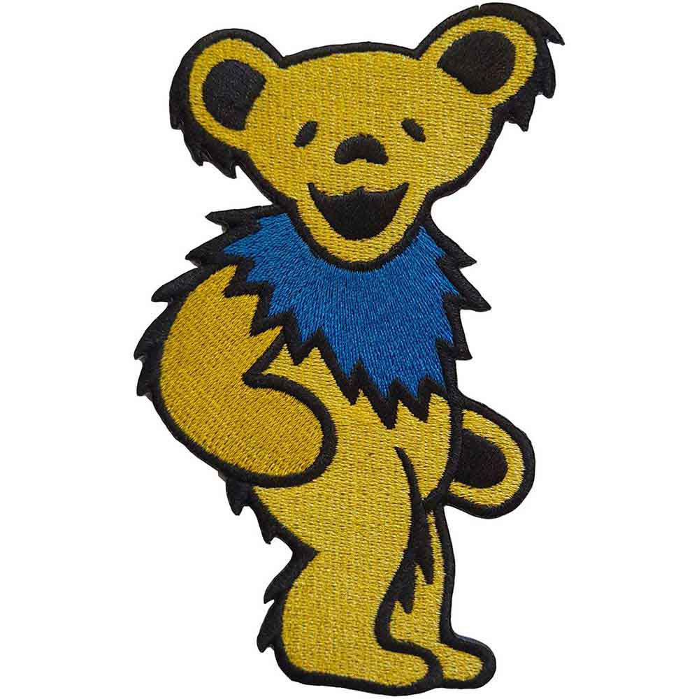 Grateful Dead Yellow Dancing Bear Patch