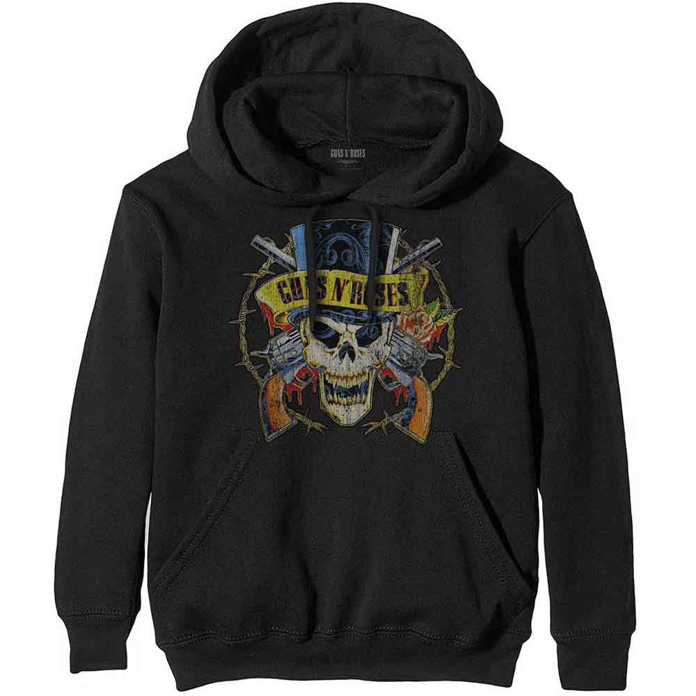 Guns N Roses Top Hat Pullover Hoodie