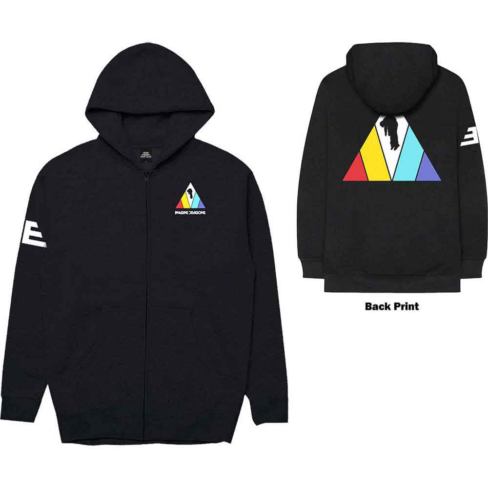 Imagine Dragons Triangle Unisex Zipped Hoodie