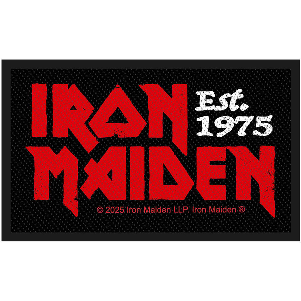 Iron Maiden Est 1975 Patch