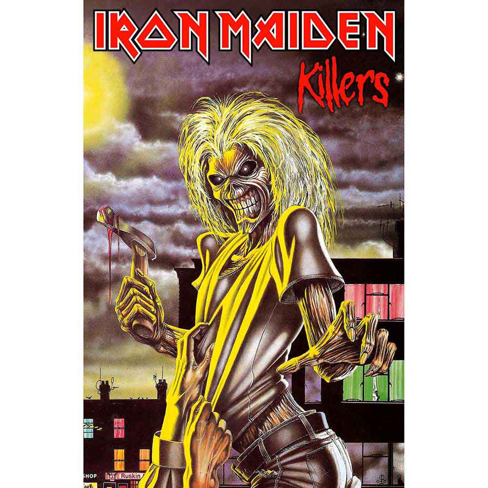 Iron Maiden Killers Textile Poster