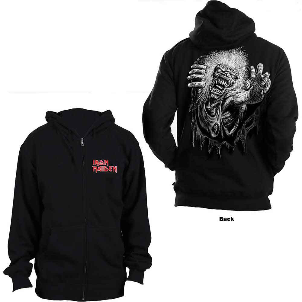 Iron Maiden No Prayer Unisex Zipped Hoodie
