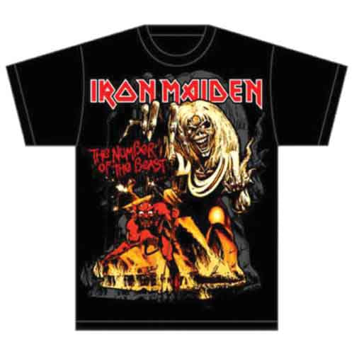 Iron Maiden Number of the Beast Graphic Unisex T-Shirt