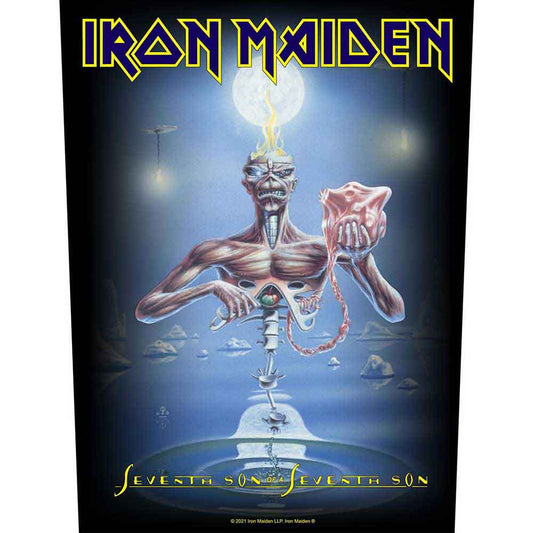 Iron Maiden Seventh Son Back Patch