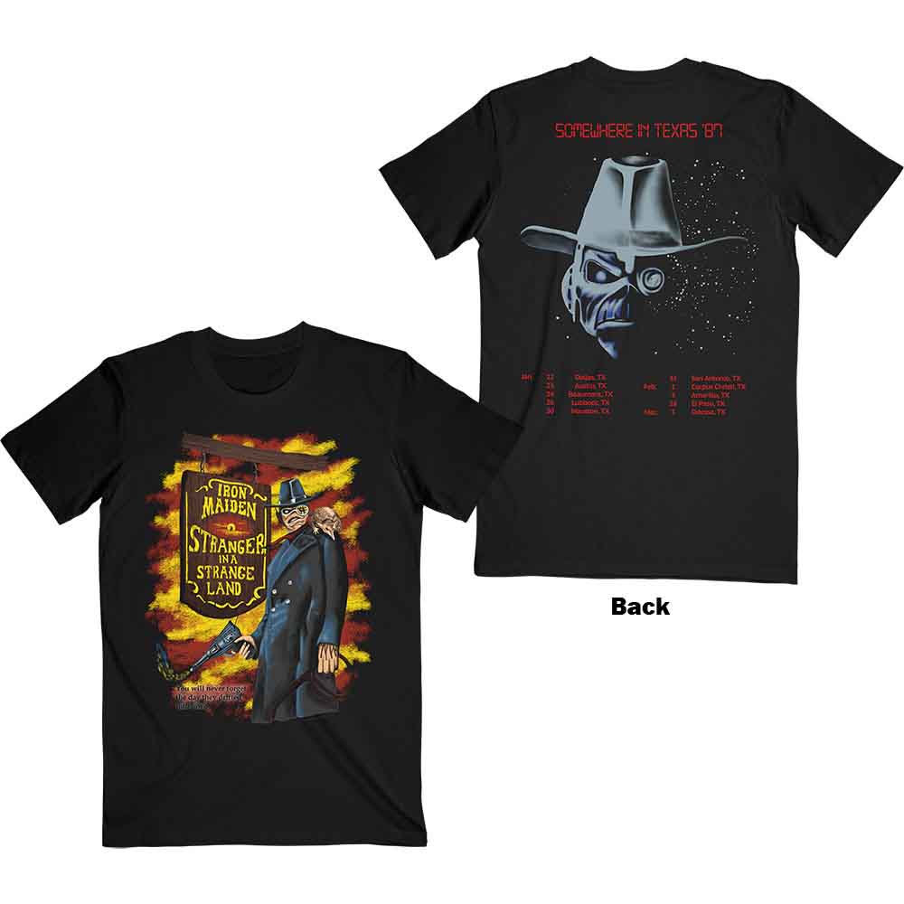 Iron Maiden Stranger in a Strange Land Unisex T-Shirt