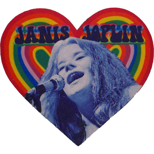 Janis Joplin Heart Printed Patch