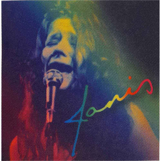 Janis Joplin Rainbow Printed Patch