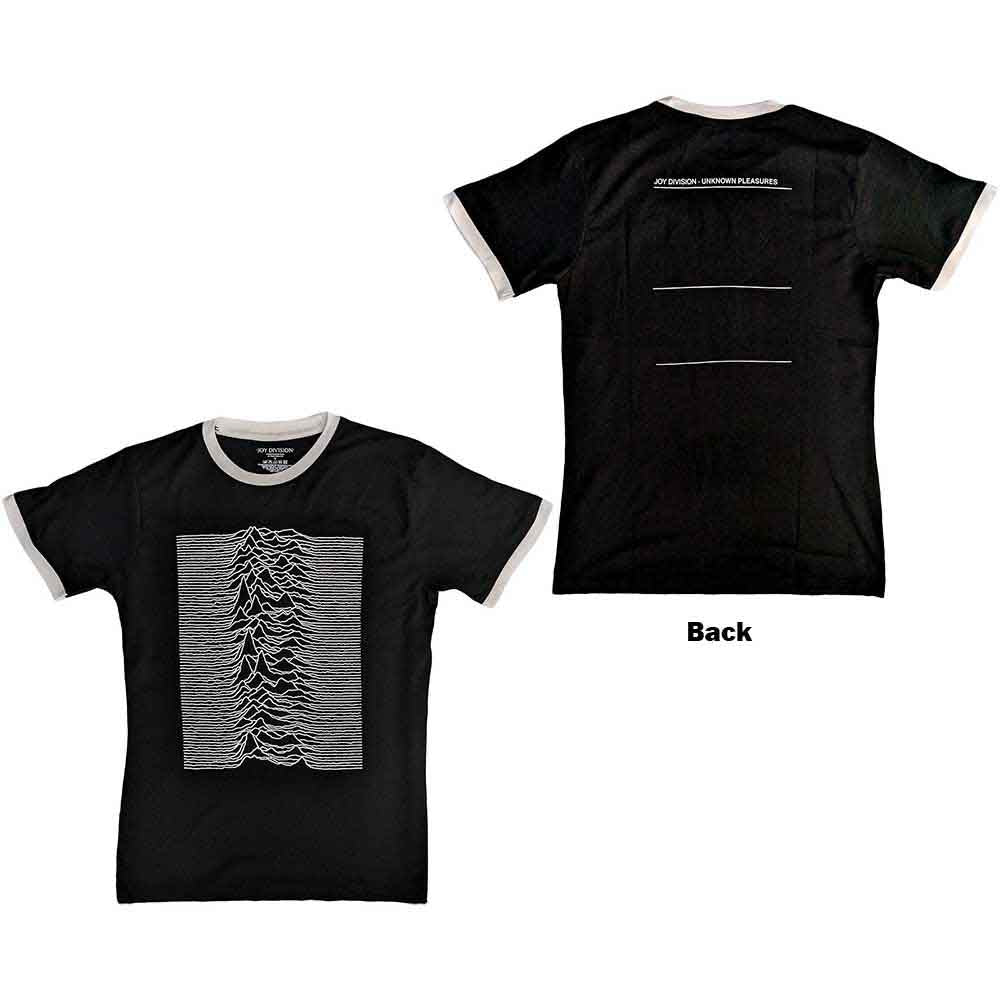 Joy Division Unknown Pleasures Unisex Ringer T-Shirt