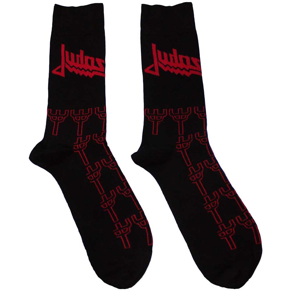 Judas Priest Trident Pattern Unisex Ankle Socks