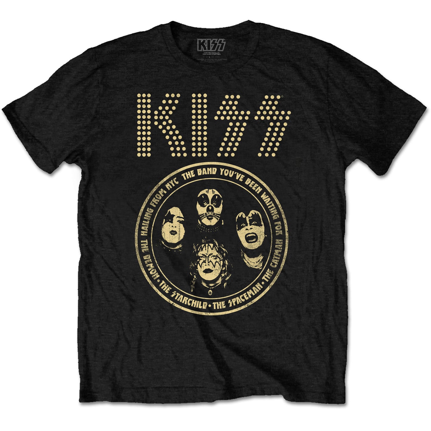 Kiss Band Circle Unisex T-Shirt
