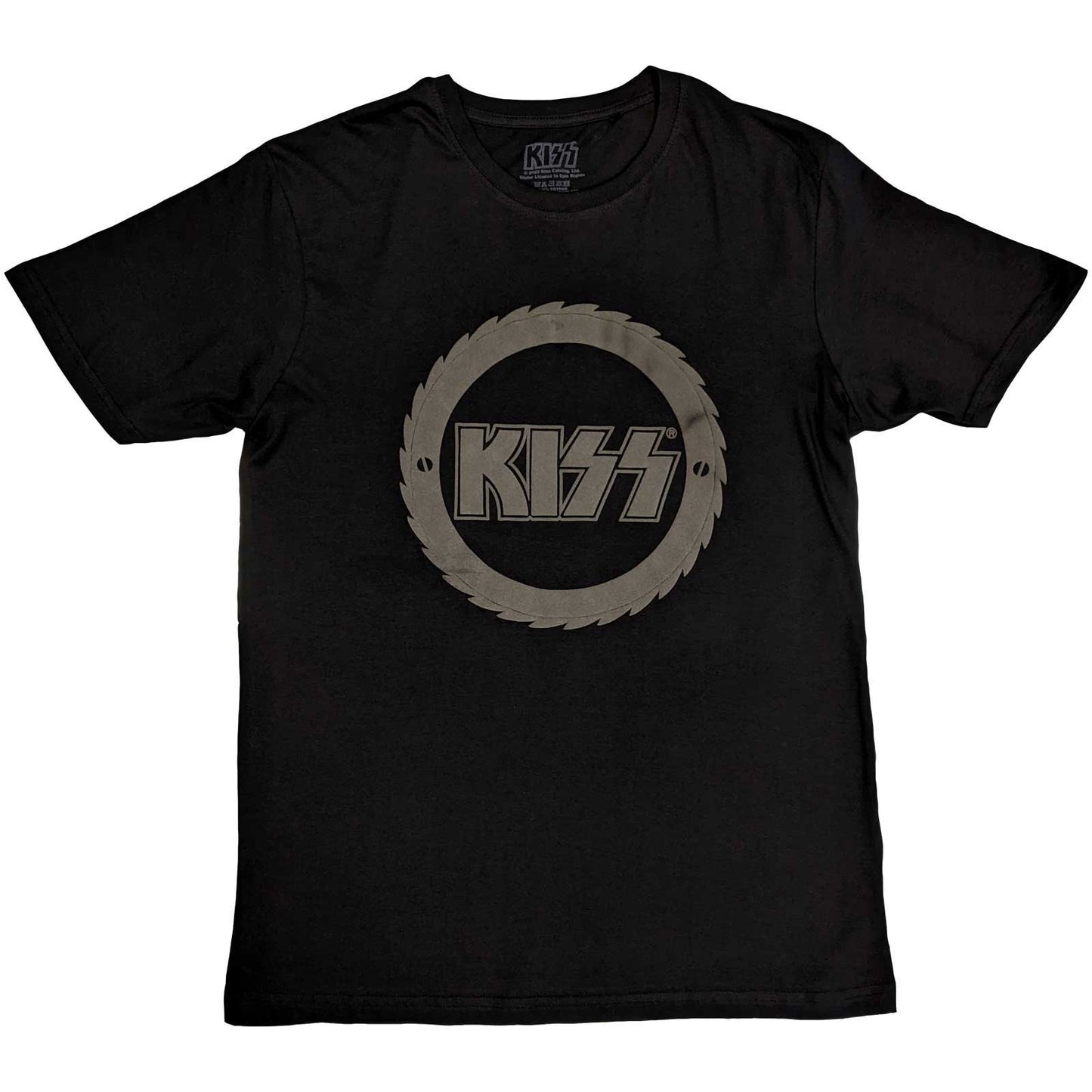 Kiss Buzzsaw Logo Unisex Hi-Build T-Shirt