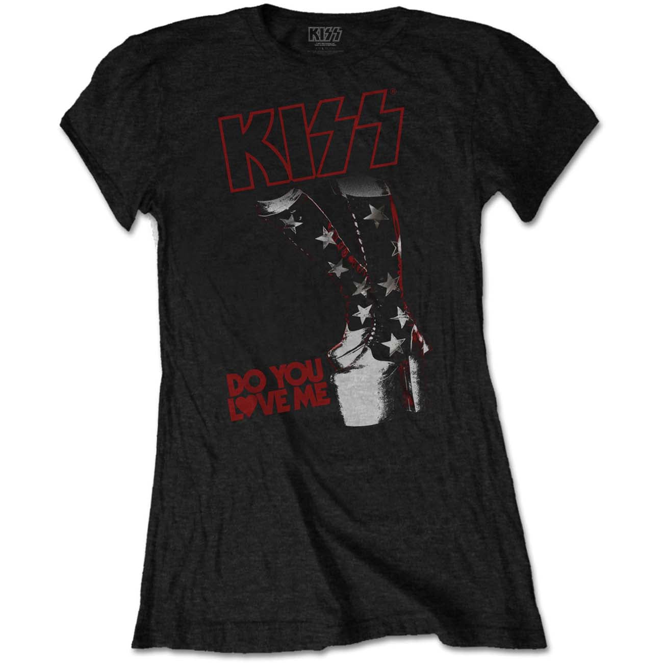 Kiss Do You Love Me Ladies T-Shirt