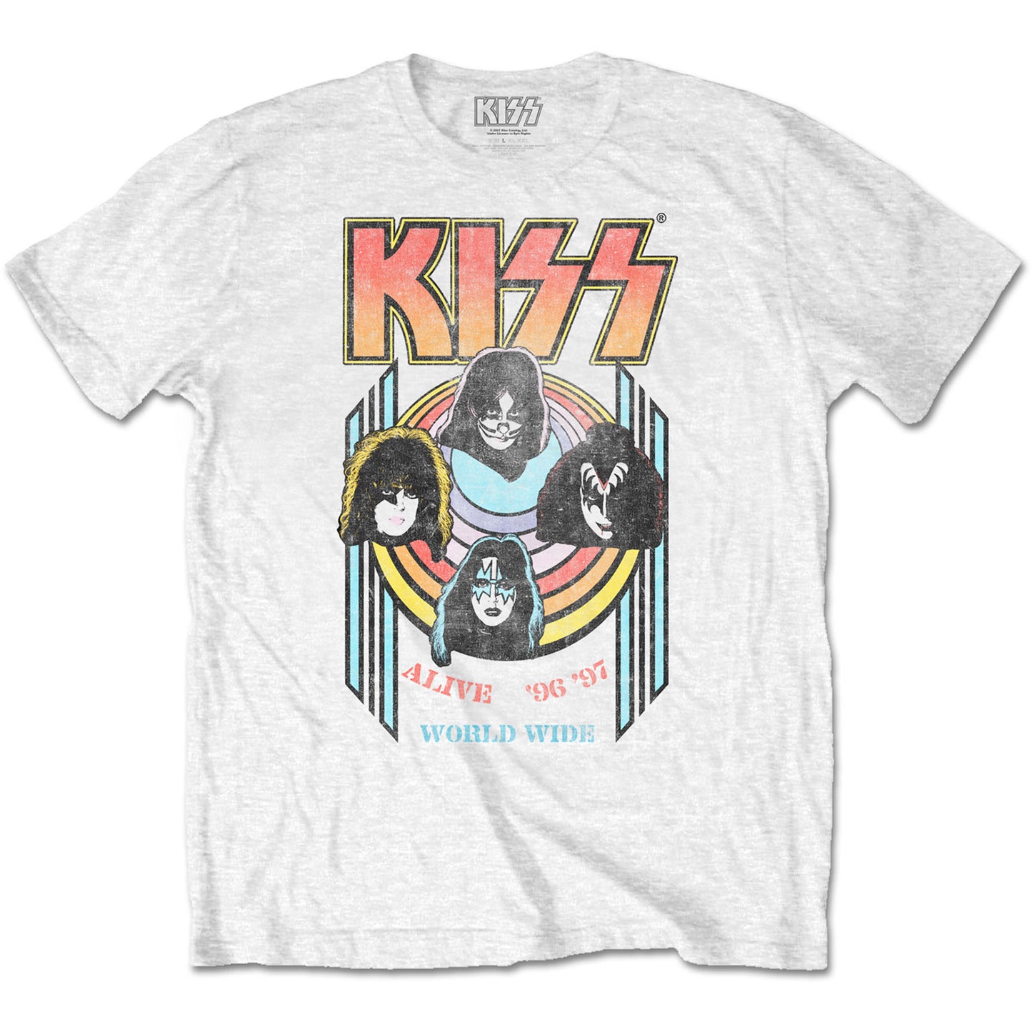 Kiss World Wide Unisex T-Shirt