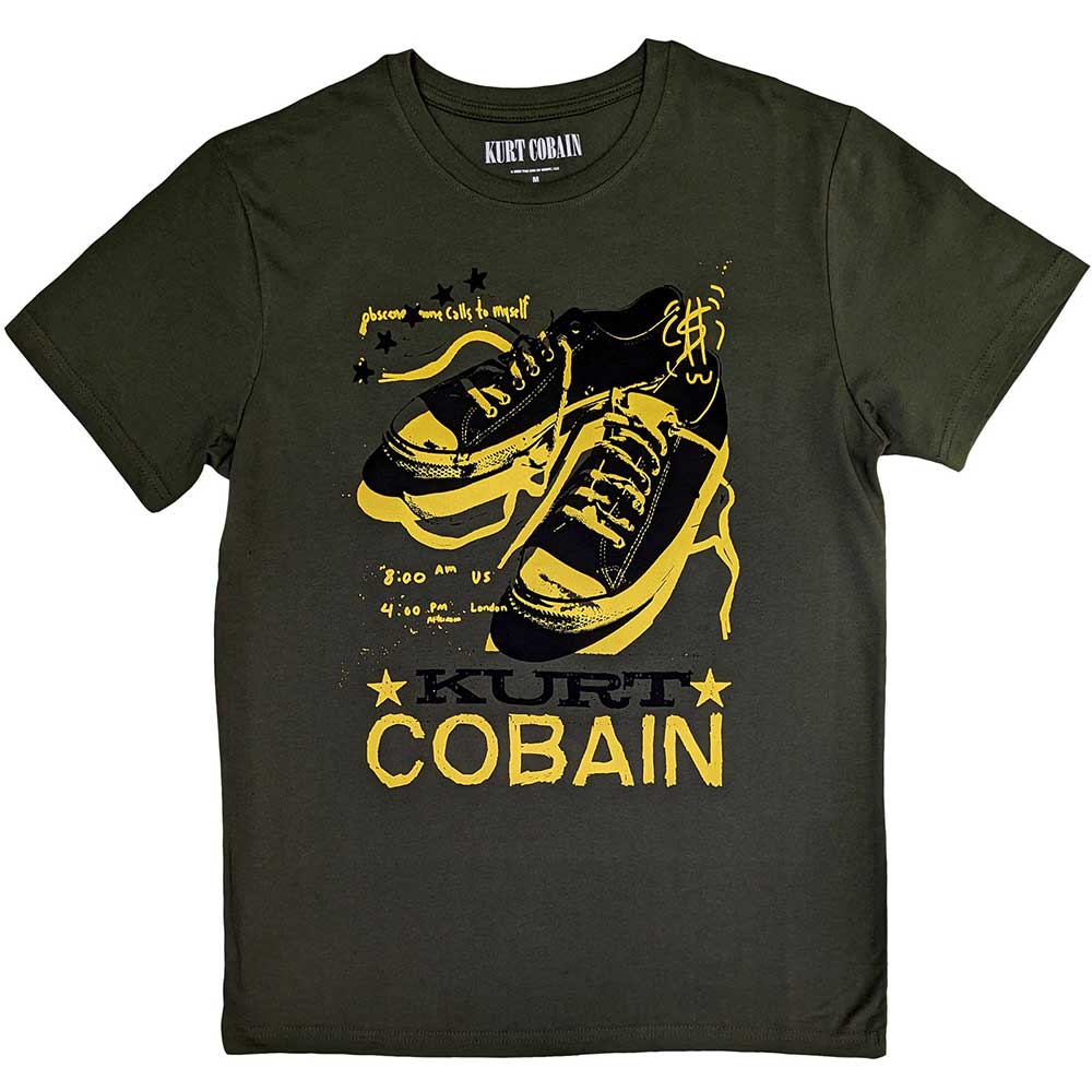 Kurt Cobain Converse Unisex T-Shirt