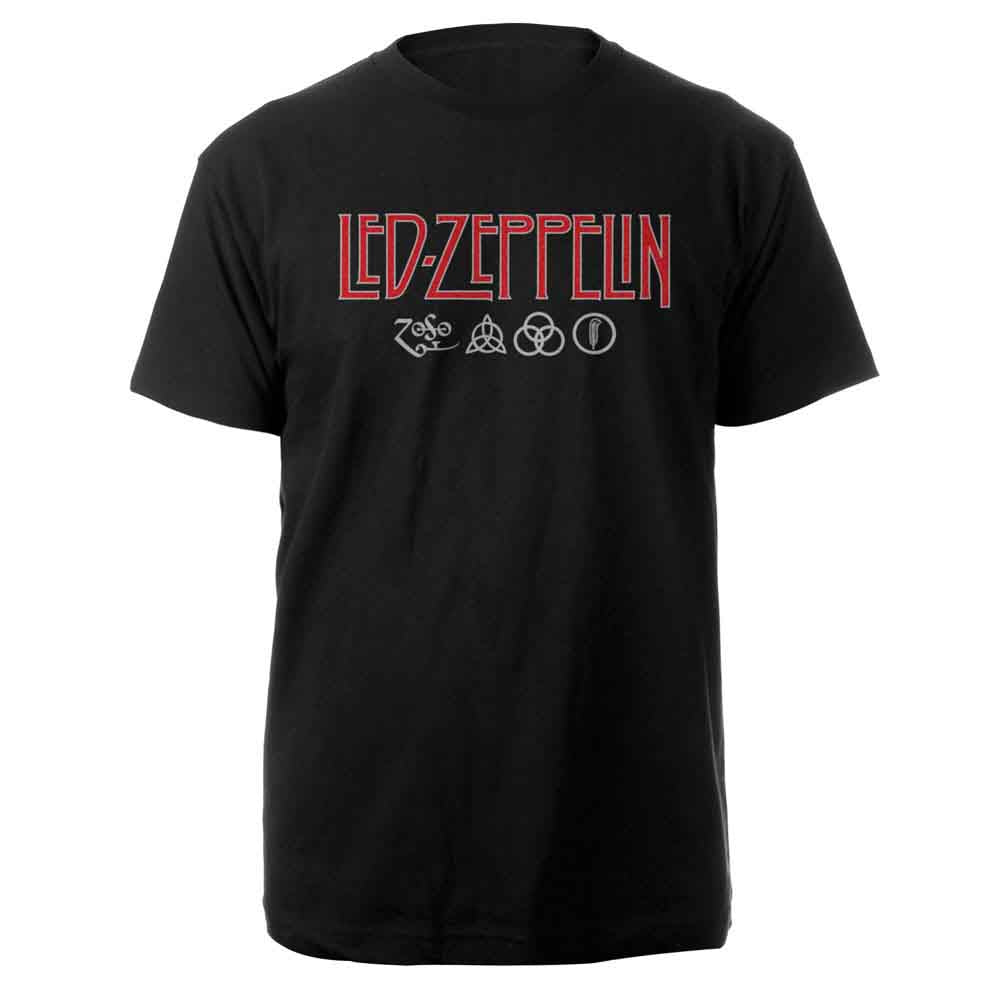 Led Zeppelin Logo a Symbols Unisex T-Shirt