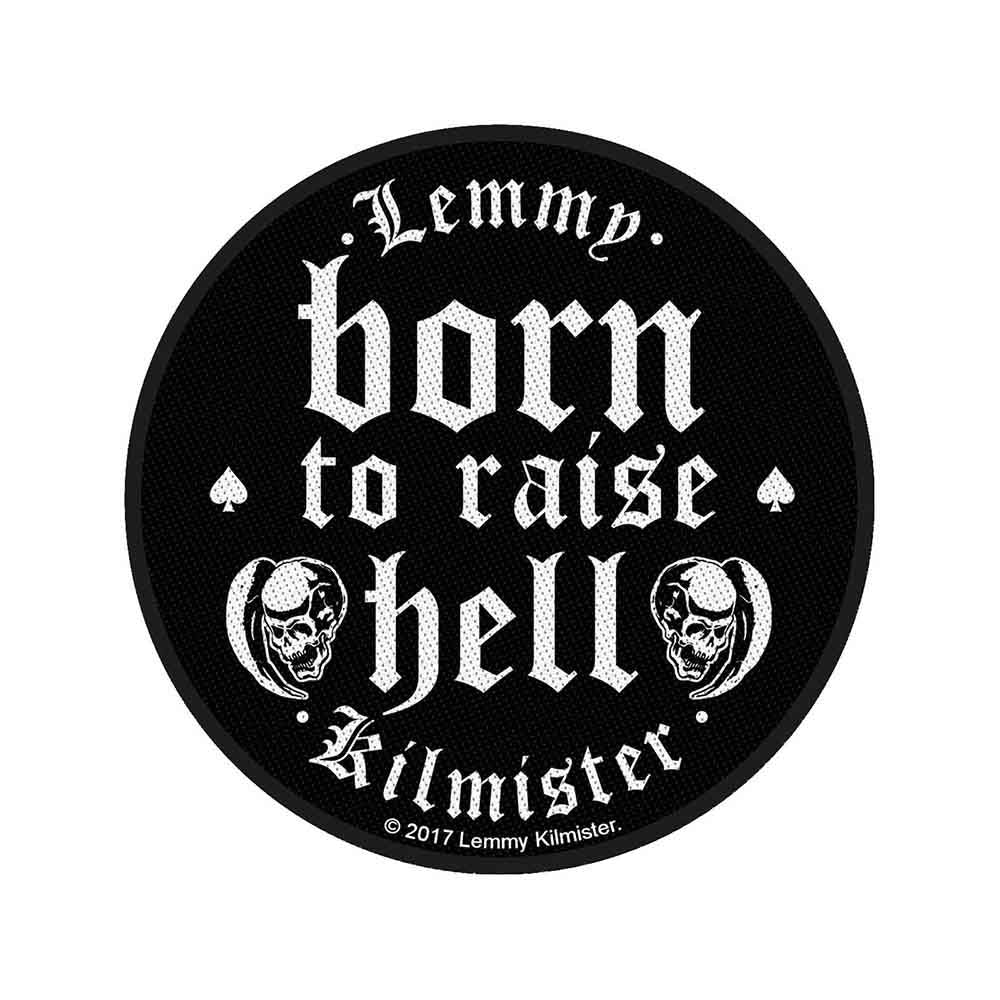 Lemmy Born To Raise Hell Patch