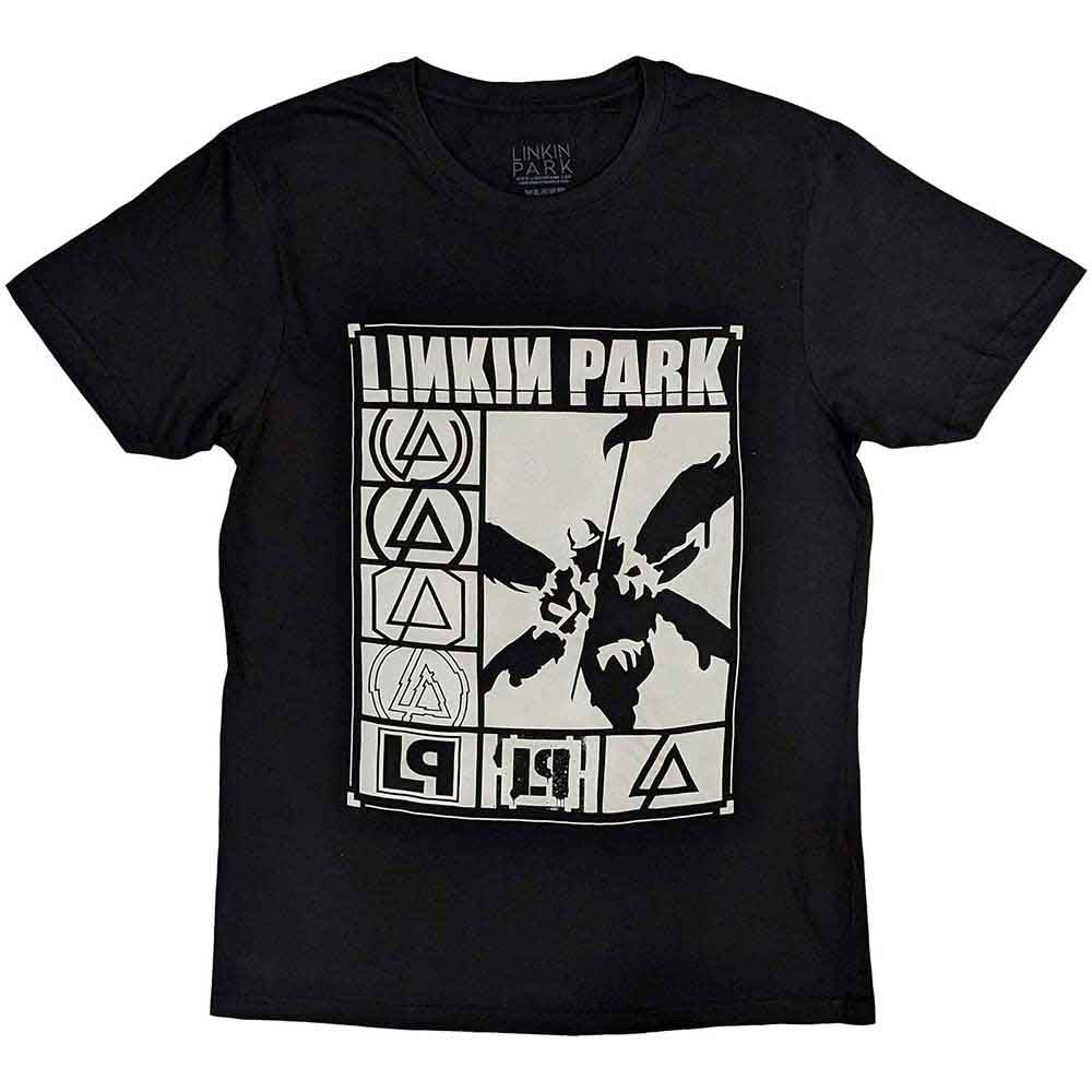 Linkin park logos rectangle unisex t-shirt