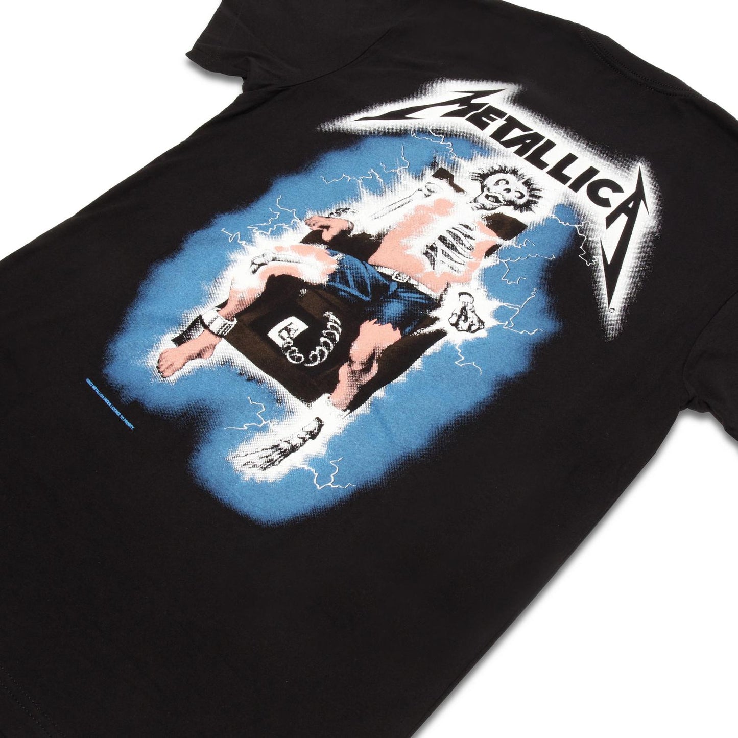 METALLICA UNISEX T-SHIRT: METAL UP YOUR ASS