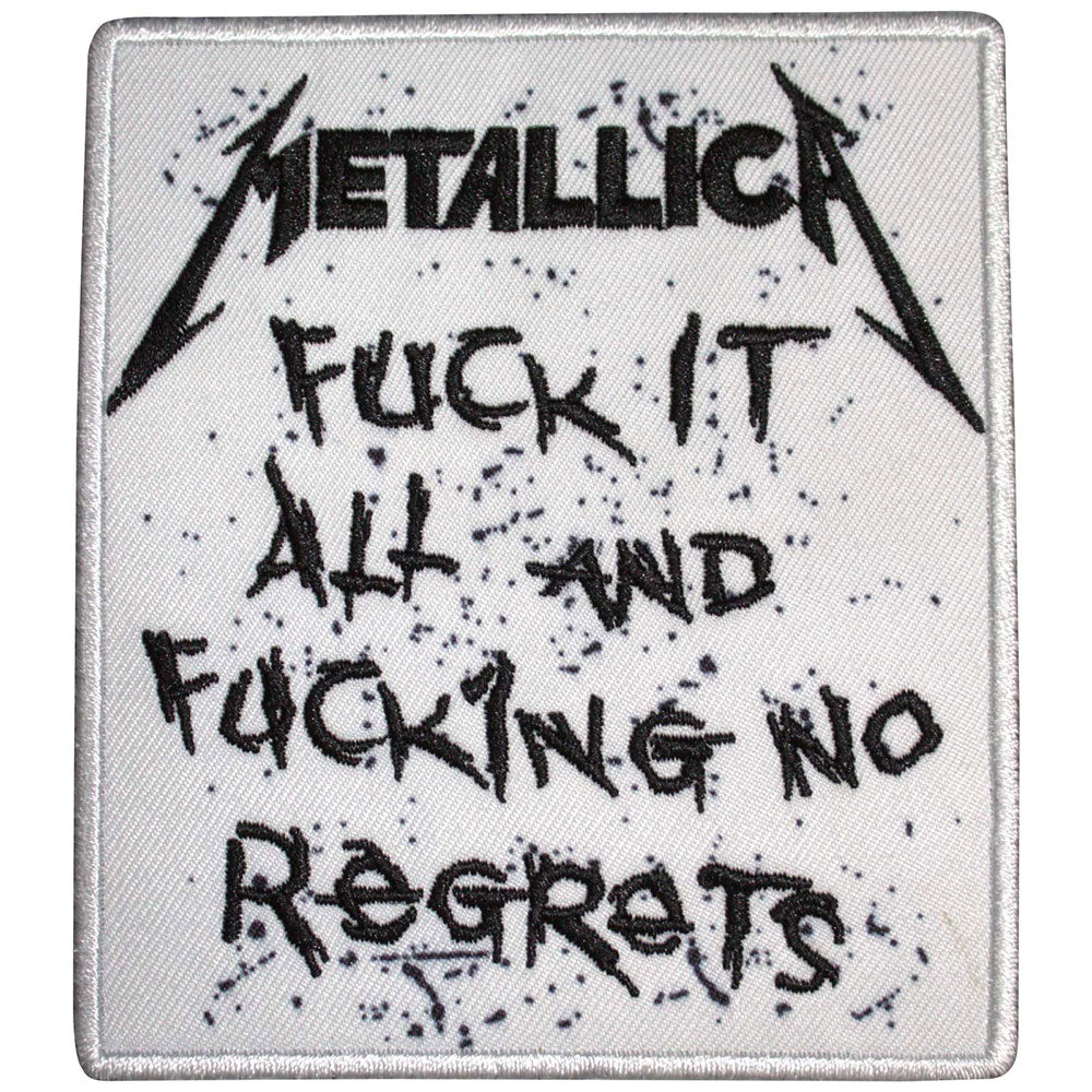 Metallica No Regrets Official Licensed Patch
