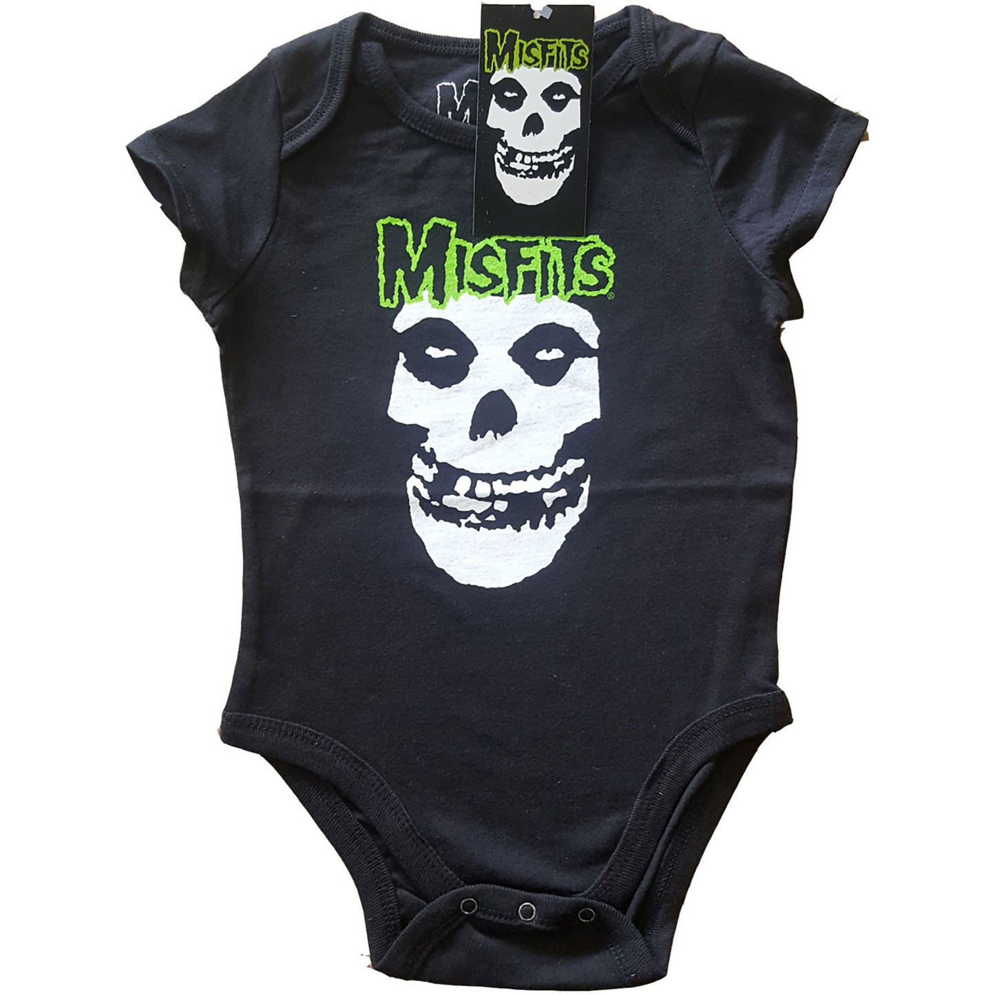 Misfits Skull a Logo Kids Baby Grow