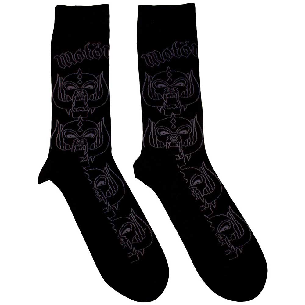 Motorhead Warpig Outlines Unisex Ankle Socks