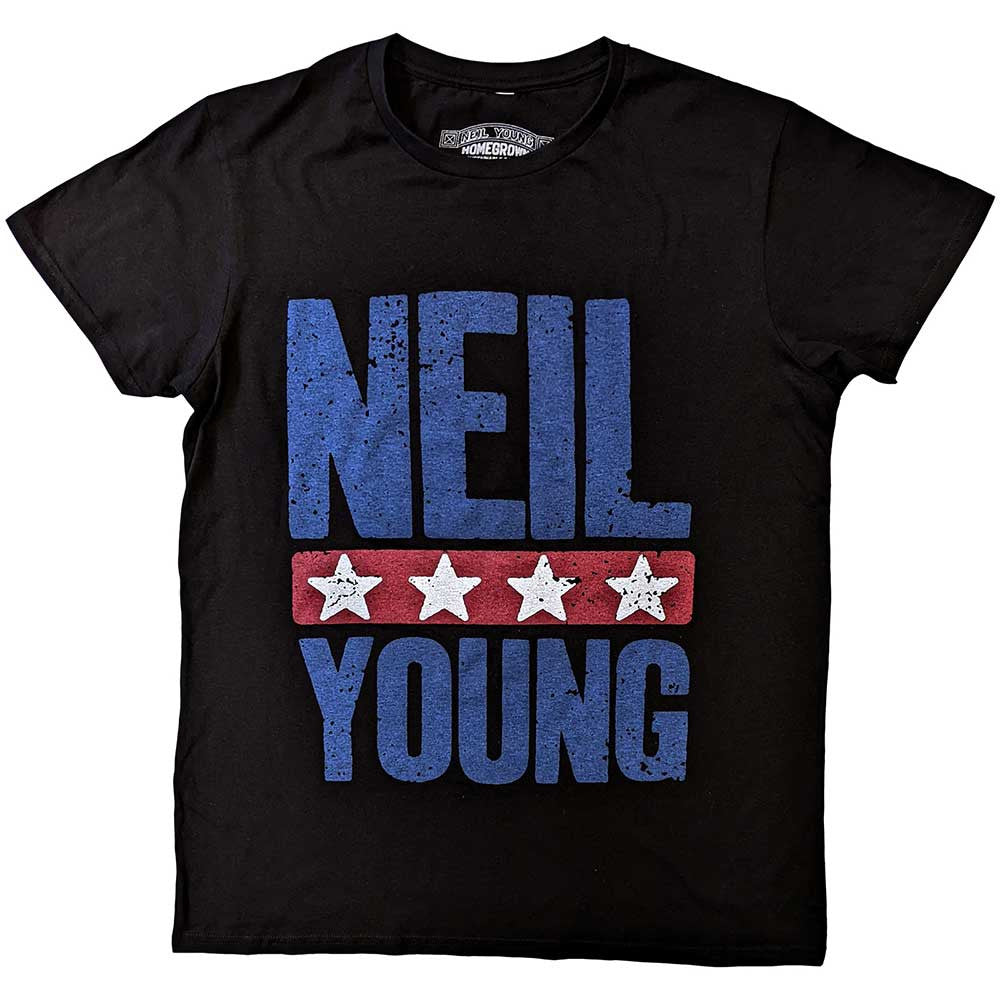 Neil Young Stars Logo Unisex T-Shirt