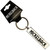 Nickelback Black Logo On White Keychain