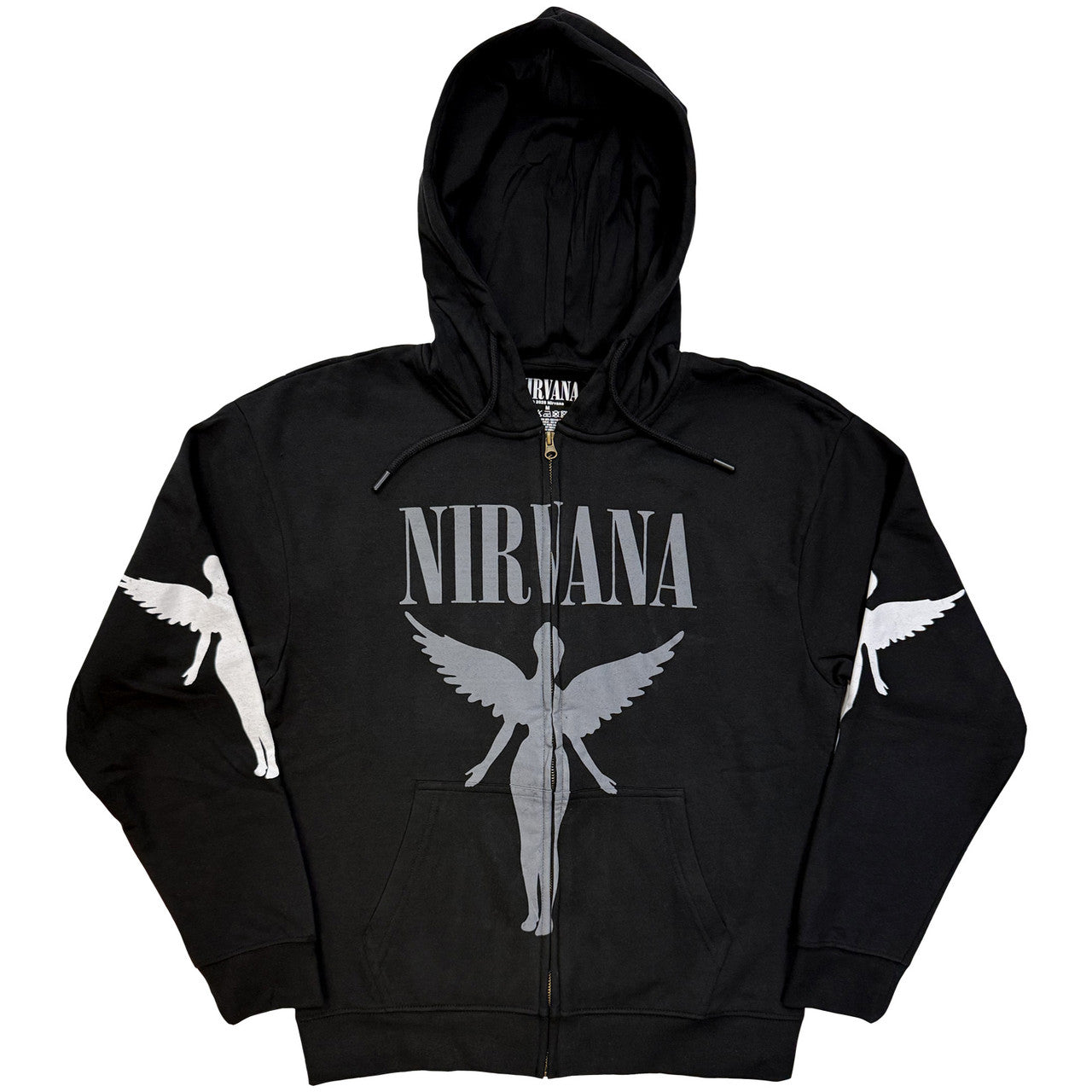 Nirvana In Utero Mono Zipped Hoodie